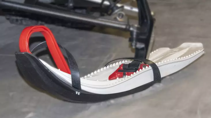 SLP Ski Slips 22" Skidplast Svart (Par) - Snöskoter skidor - 662-2240 - 1