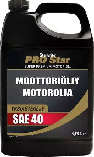 Motorolja SAE40 diesel-och bensin motor 3,78L - Underhållsprodukter - 136-27900 - 1