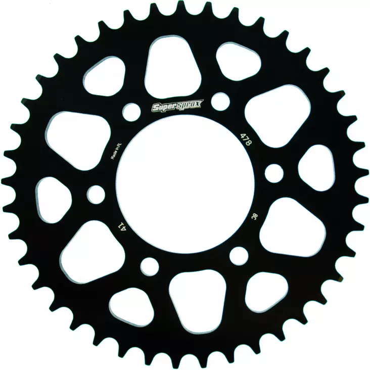 Supersprox Rear Sprocket Alu RAL-478:39 Black - MC Bakdrev - 27-3-478-39-0 - 1