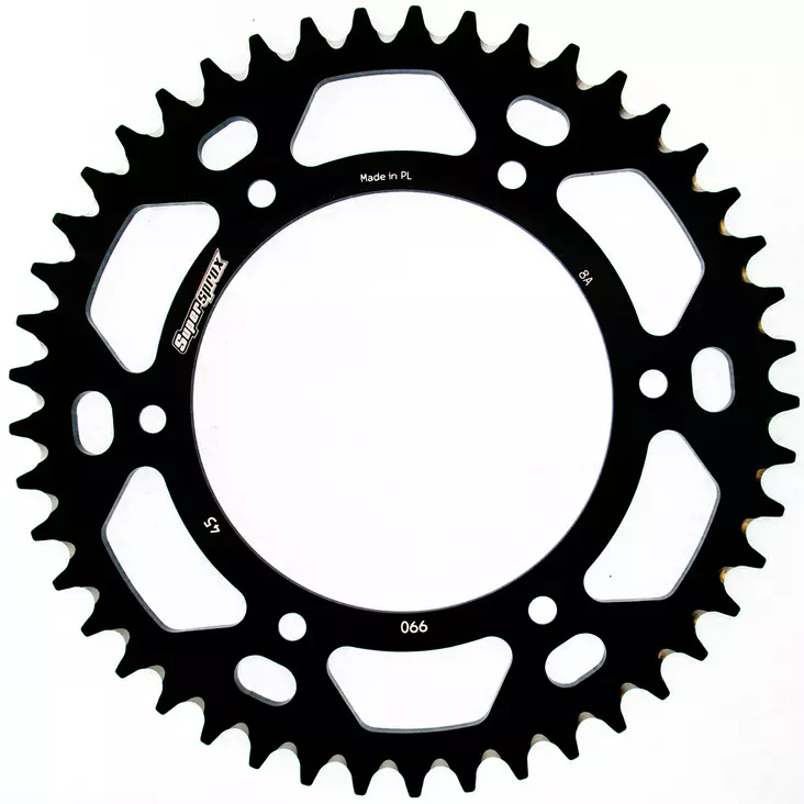 Supersprox Rear Sprocket Alu RAL-990:52 Black - MC Bakdrev - 27-3-990-52-0 - 1