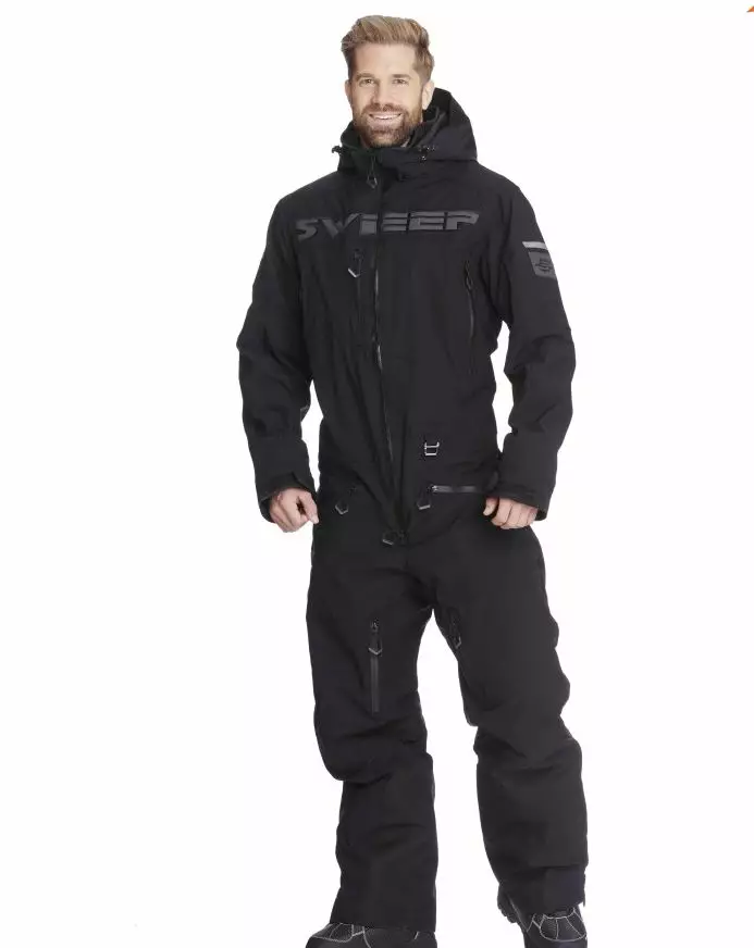 Sweep Gravity skoteroverall, svart - Skoteroveraller - 537-2232-0 - 2