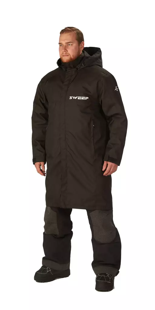 Sweep Warm-up 3.0 snöskoterjacka, svart/vit - Skoterjackor - TJWU3-220 - 2