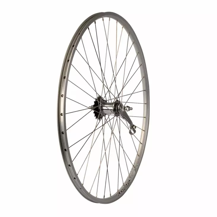 Bakhjul 24" 18-507 Shimano 1-vxl, alu, Alex Ace 17, dubbelbottnad, 36h - Fälgar bak 1 v - 59090 - 1