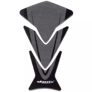 PUZZLE LINE Svart/Carb. - MC Tankskydd - 29-570-0 - 1