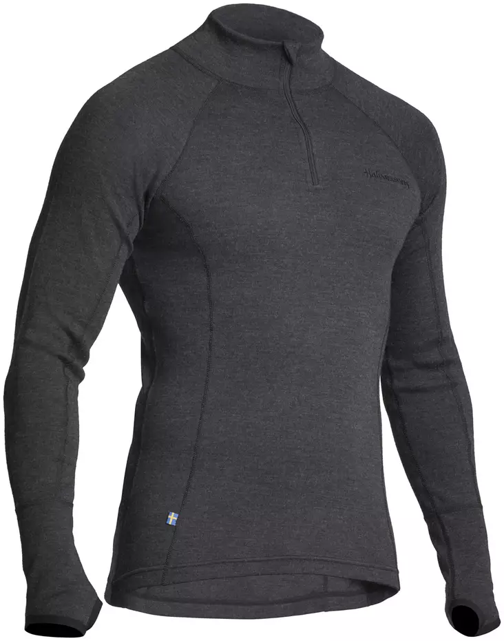 Underställ Tröja Halvarssons Polo Wool, grafit - Underställ - 710-65570197-0 - 1