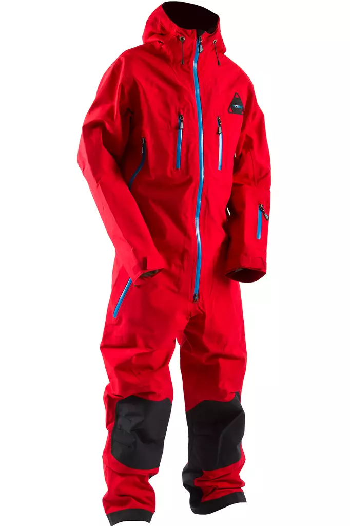 Skoteroverall Tobe Ludo, röd - Skoterutrustning för barn - 632-9718-003-140 - 1