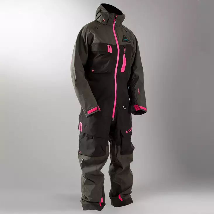 Skoteroverall Tobe Tiro, svart/grå/rosa - Skoteroveraller - 632-9219-171-0 - 1