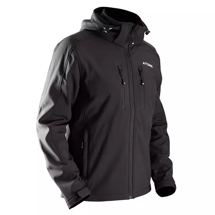 Skoterjacka Tobe Vanta Softshell, svart - Skoterjackor - 632-5921-001-0 - 1