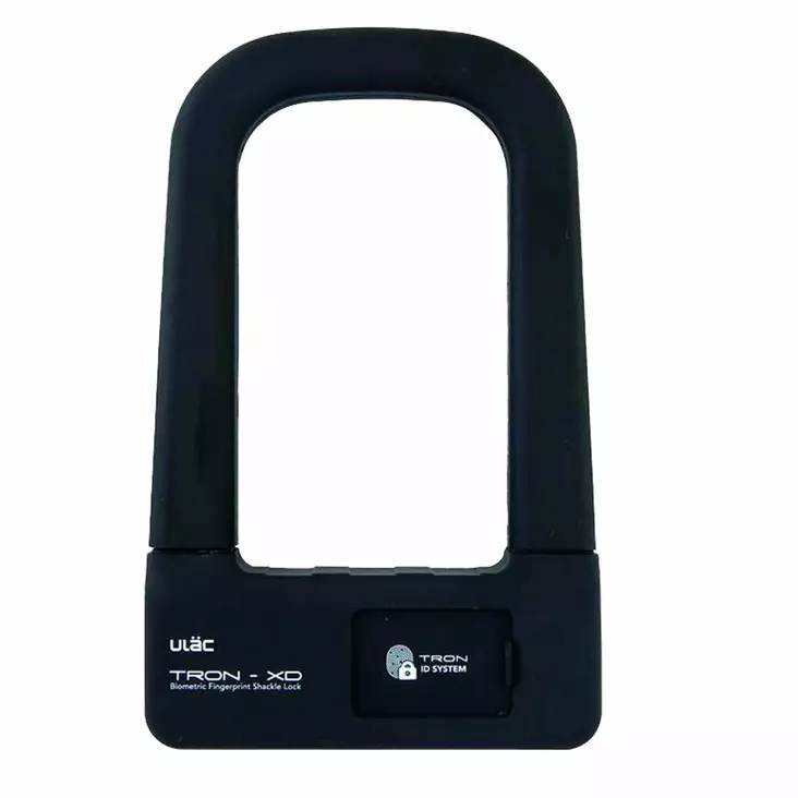 Bygellås Uläc TRON XD, fingeravtrycksverifiering, 74 x 128 mm., svart - Lås och delar - 68100 - 1