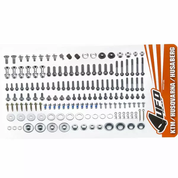UFO Hardwear Skruvsortiment Komplett KTM, HVA, Husab - MC Skruvar och muttrar - 650-2300 - 1