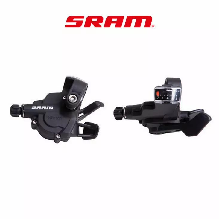 Växelreglage SRAM, X4 Trigger 3-vxl vänster - Växelspakar - 007015093020 - 1