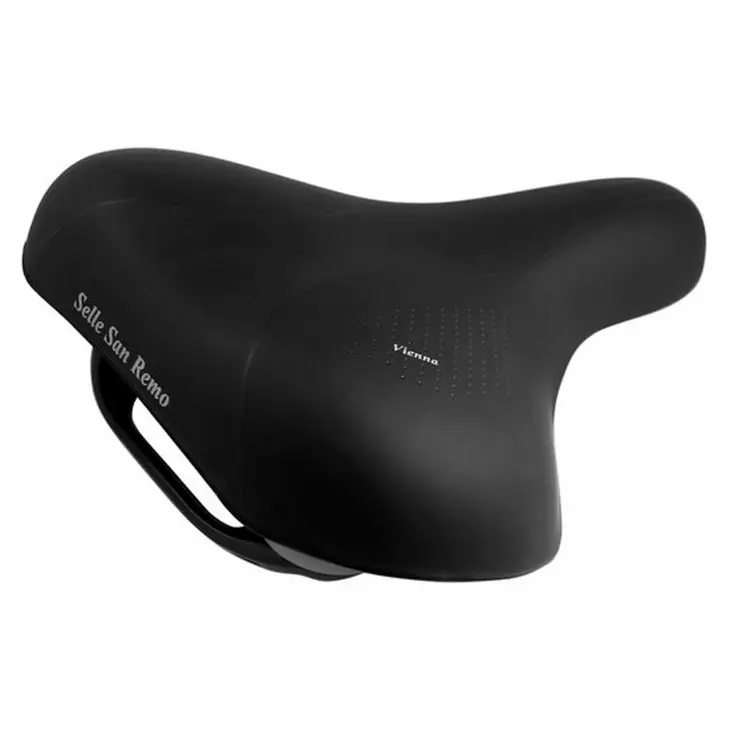 Sadel SELLE SAN REMO Vienna Komfort, svart 252x222mm - Sitsar - 339580 - 1