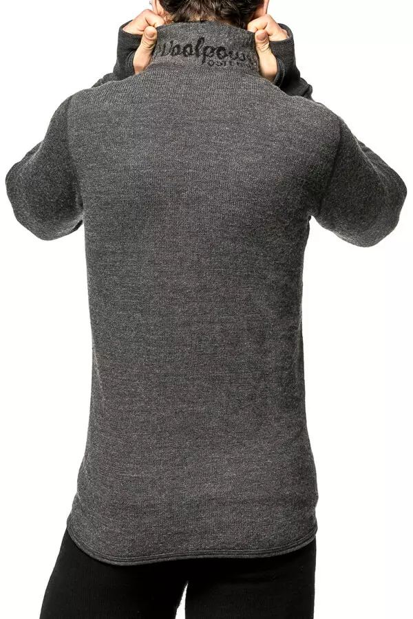 Villapaita Woolpower Full zip 400 Merino Mid layer - Underställ - 582-7234-80 - 1