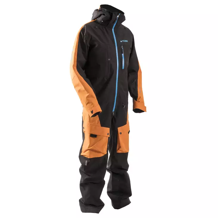 Skoteroverall Tobe Tiro V2 fodrad, svart/orange - Skoteroveraller - 632-9121-209-0 - 1