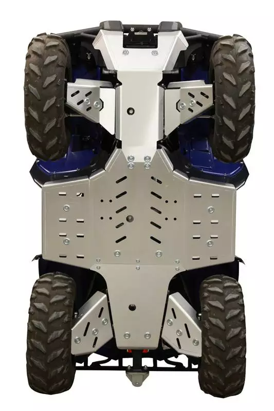 Skid plate full set (aluminium): Yamaha Kodiak 700: (2016+) - ATV aluminium hasplåtar - 0217600 - 1