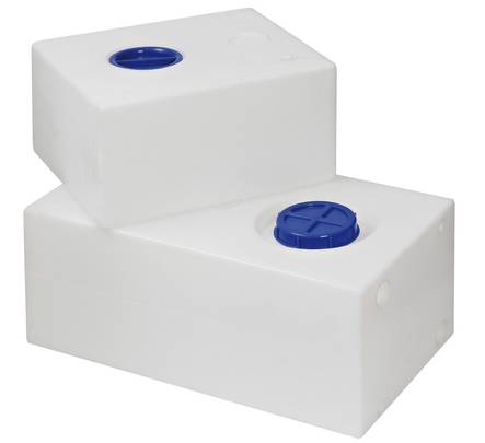 Osculati vattentank 130 liter, 88 x 50 x 30cm - Vattenbehållare - M52-194-71 - 1