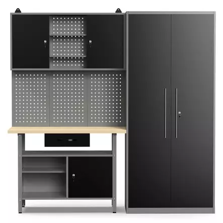 Timco Pro+ 210x60x200 cm verktygsskåp - Förvaring och lagring - 102812511 - 1