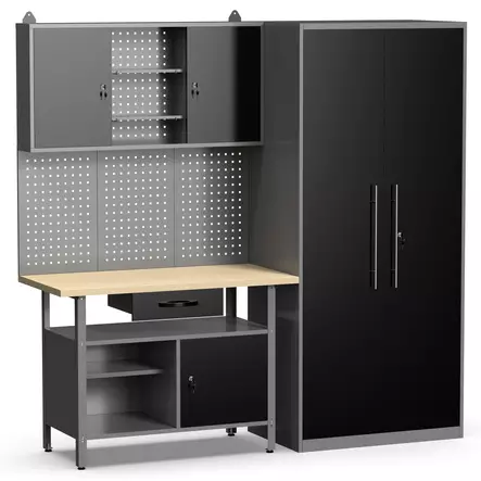 Timco Pro+ 210x60x200 cm verktygsskåp - Förvaring och lagring - 102812511 - 2