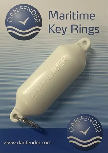 Dan-Fender Nyckelring vit - Fendrar - 507-53010001 - 1