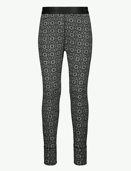 Barnens underställ SVALA Merino Design Jacquard svart/vit - Underställ - 580-2401 - 2