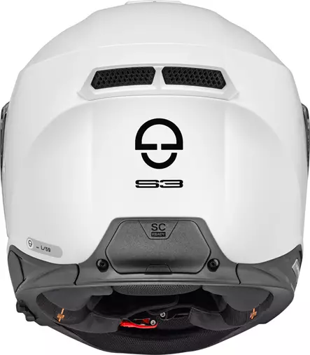 Schuberth MC-Hjälm S3 Vit - MC integralhjälmar - 51-2321 - 2