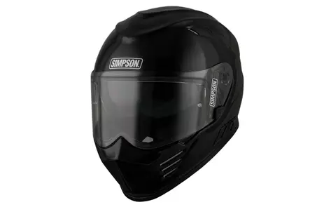 Mc-hjälm Simpson Venom 06 solid, gloss black - MC integralhjälmar - 638-2401 - 1
