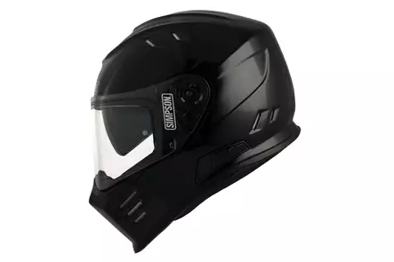 Mc-hjälm Simpson Venom 06 solid, gloss black - MC integralhjälmar - 638-2401 - 2