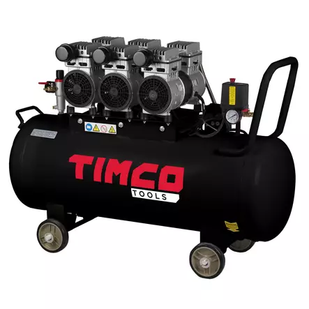 Öljytön kompressori Timco 3X1HP 100L  - Kompressorer - 103071161 - 1