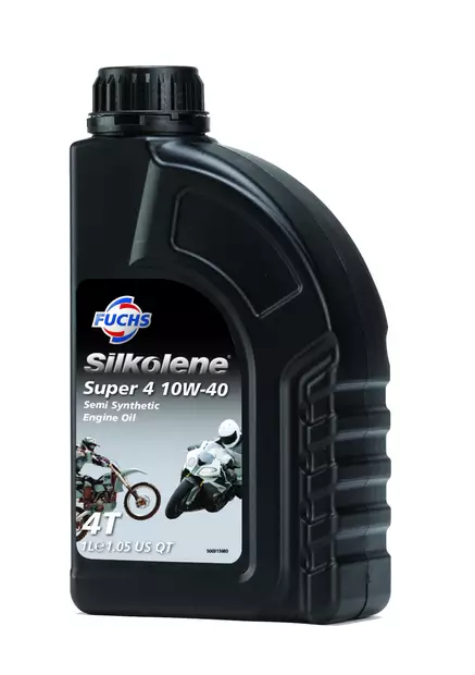Silkolene Super 4 10W-40 1L - 4-T Motoroljor - 551-104-001 - 1