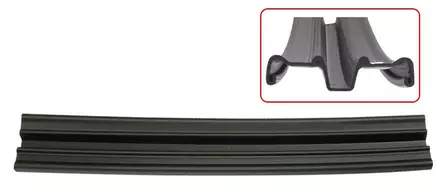 Sno-X Kälkis Skidbelag 1st Smal Svart - Snöskoter skidor - 88-374-1 - 1