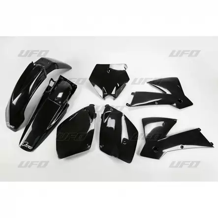 UFO Plastkit 5-delar Svart KTM SX125-520 2T/4T 03 - Motocross plastsats - 650-K501-001-1 - 1