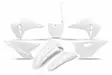 UFO Plastic kit 5-parts White CRF250R 25-. CRF450R 25-.. - Motocross plastsats - 650-K127-041 - 1