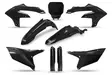 UFO Plastic kit 6-parts YZ250F 24-.. YZ450F 23-.. Black - Motocross plastsats - 650-K326F-001 - 1
