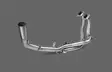Akrapovic Optional Header (SS) Tuareg 660 2022- - MC Avgasrör - 461-A6R1 - 1