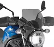 Givi Specific screen, smoked 28,5 x 36 cm SV 650 (16) - MC Vindrutor - 323-A3111 - 1