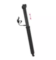 Sadelstolpe ERGOTEC justerbar 30,9 mm, 150 mm höjdjustering - Sadelstolpar - 59446101 - 1