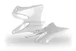 Polisport kylarskydd Yamaha YZ125/250(02-14), Vit - Motocross kylargaller - 176-8426000001 - 1