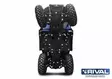 Rival bukplåt plast - 10mm CF Moto CForce 450 520 2022- - ATV plast hasplåtar - 72-2K-8165-1 - 4