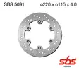 Sbs bromsskiva Standard - MC Bromsskivor - 230-5091 - 1