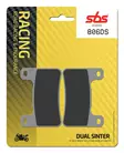 SBS Bromsklossats Dual Sinter 806DS-1 - MC Bromsbelägg - 23-806DS-1 - 2