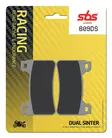 SBS Bromsklossats Dual Sinter 809DS-1 - MC Bromsbelägg - 23-809DS-1 - 2