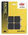 SBS Bromsklossats Dual Sinter 870DS-1 - MC Bromsbelägg - 23-870DS-1 - 1