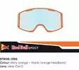 Spect Red Bull Strive MX Goggles Single lens Black/Orange clear - Glasögon linser - 674-220111 - 0