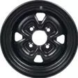 Stålfälg Moose 12X7 4/156 BK - ATV fälgar - PE02310041 - 2