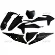 UFO Plastkit 5-delar KTM SX/SXF125-450 19- Svart 001 - Motocross plastsats - 650-K522-001 - 1