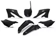 UFO Plastkit 5-delar Svart 001 YZ125/250 2022- - Motocross plastsats - 650-K324-001 - 1