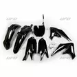 UFO Plastkit 5-delar Svart 001 YZ250F 19-, YZ450F 18- - Motocross plastsats - 650-K321-001 - 1