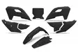 UFO Plastkit 5-delar Svart 001 HVA TC/FC 125-450 23- - Motocross plastsats - 650-K626-001 - 1
