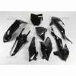 UFO Plastkit 5-delar KTM SX85 18- Svart 001 - Motocross plastsats - 650-K519-001 - 1