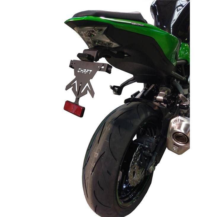 Plate holder Kawasaki Z900 2017-2018 - MC Skylthållare - UL371 - 1